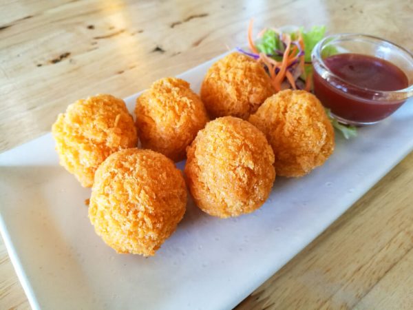 Homemade Chicken Cheese Balls